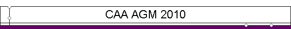 CAA AGM 2010