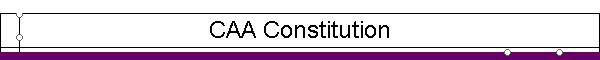 CAA Constitution