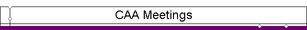 CAA Meetings