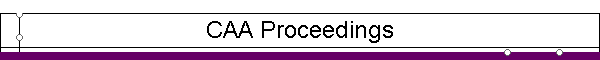 CAA Proceedings