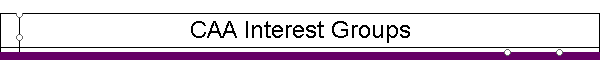 CAA Interest Groups